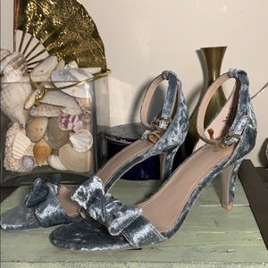 Blue Suede Heels